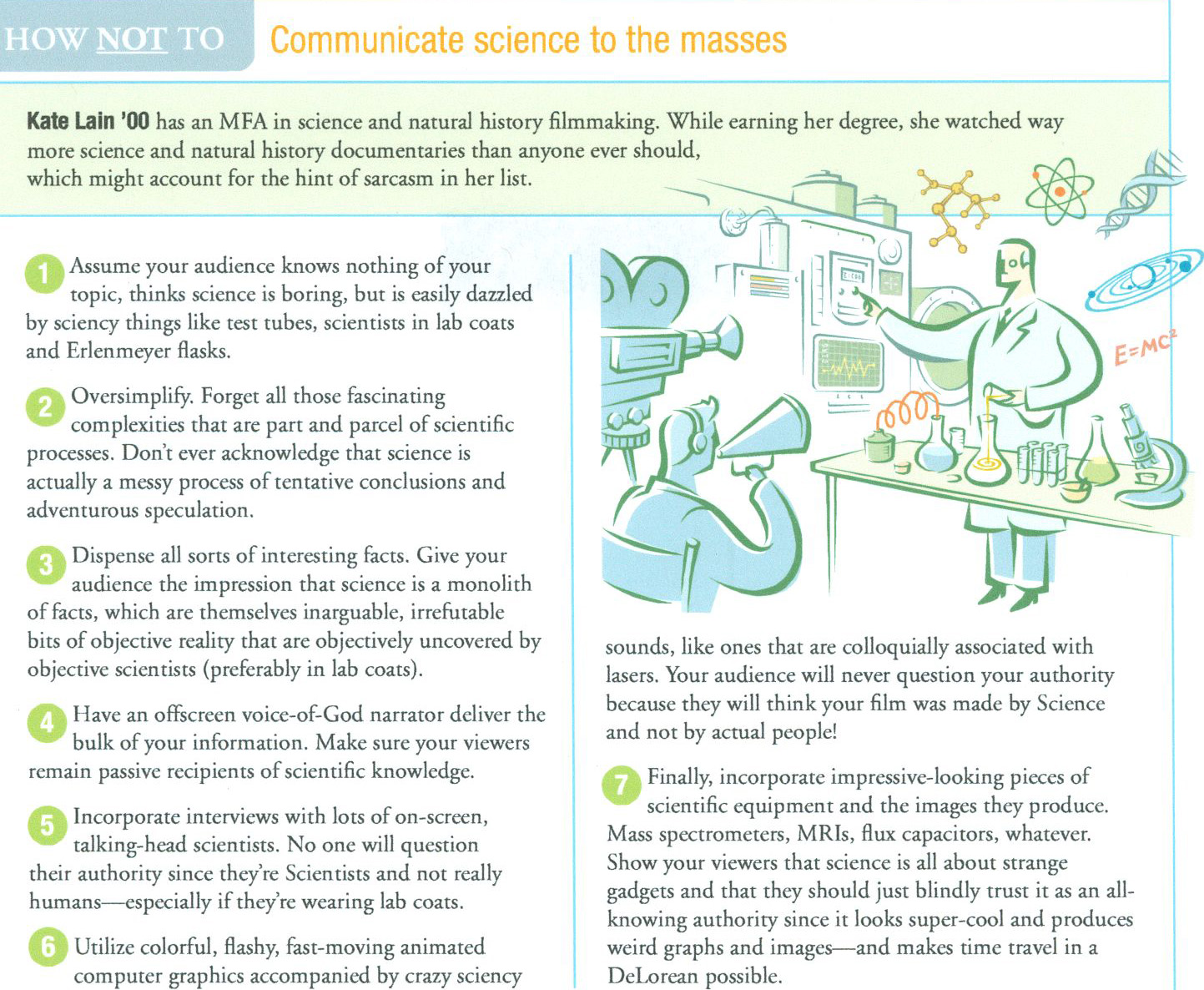 How often is science distorted in the media?