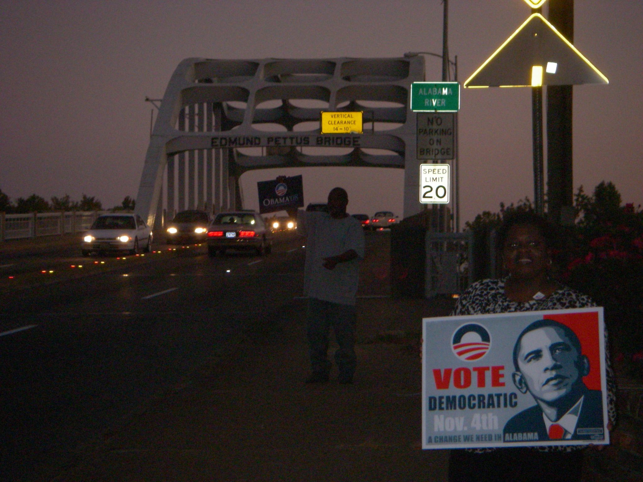 Election night, interviews, and mom