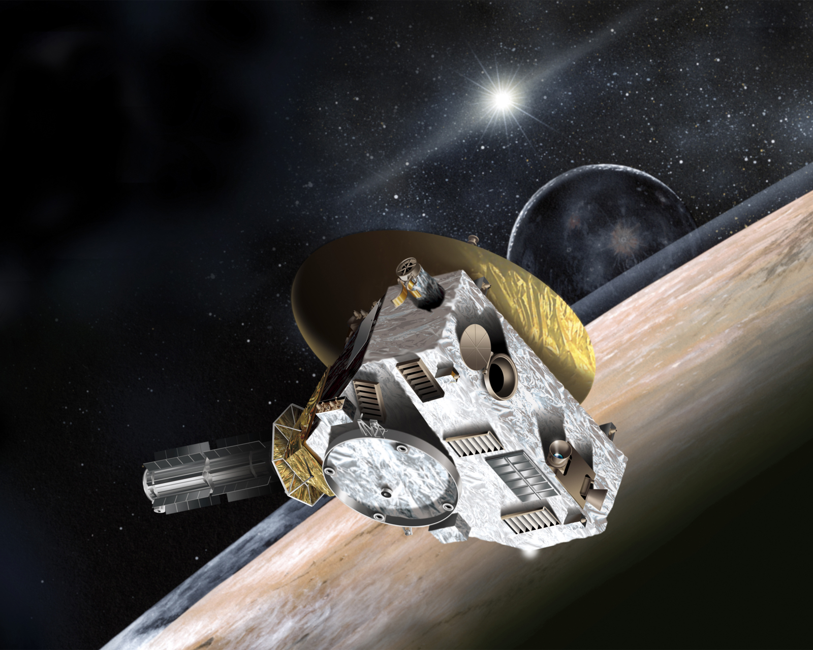 Pluto probe peril