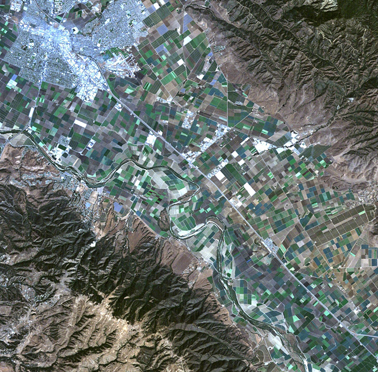 The Grapes of Landsat